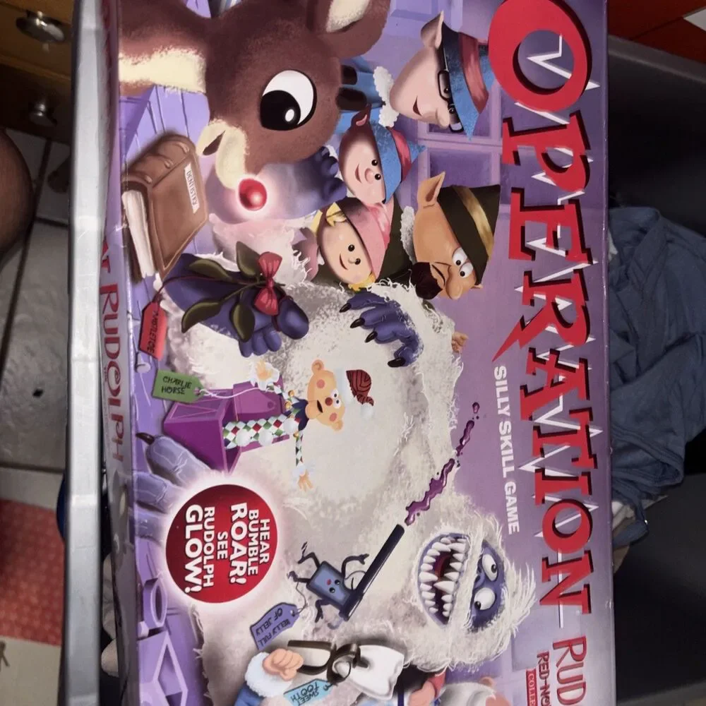 Hasbro Operation Game Rudolph the Red Nosed Reindeer USAopoly NEW Sealed